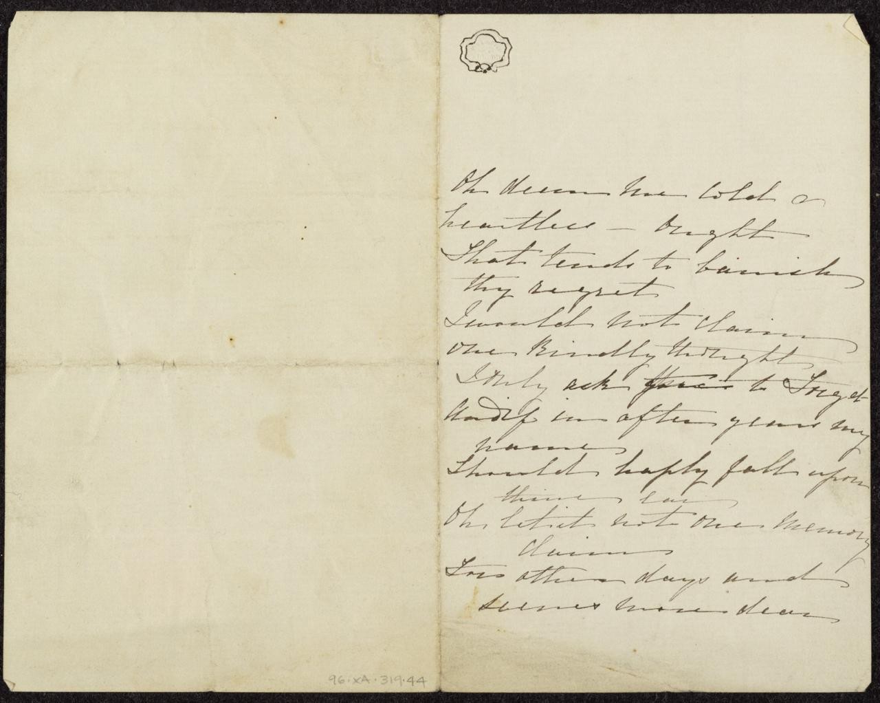 A carta roubada e o sofrimento de uma espera 